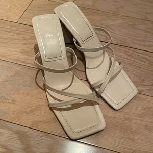 Zara strappy sandals